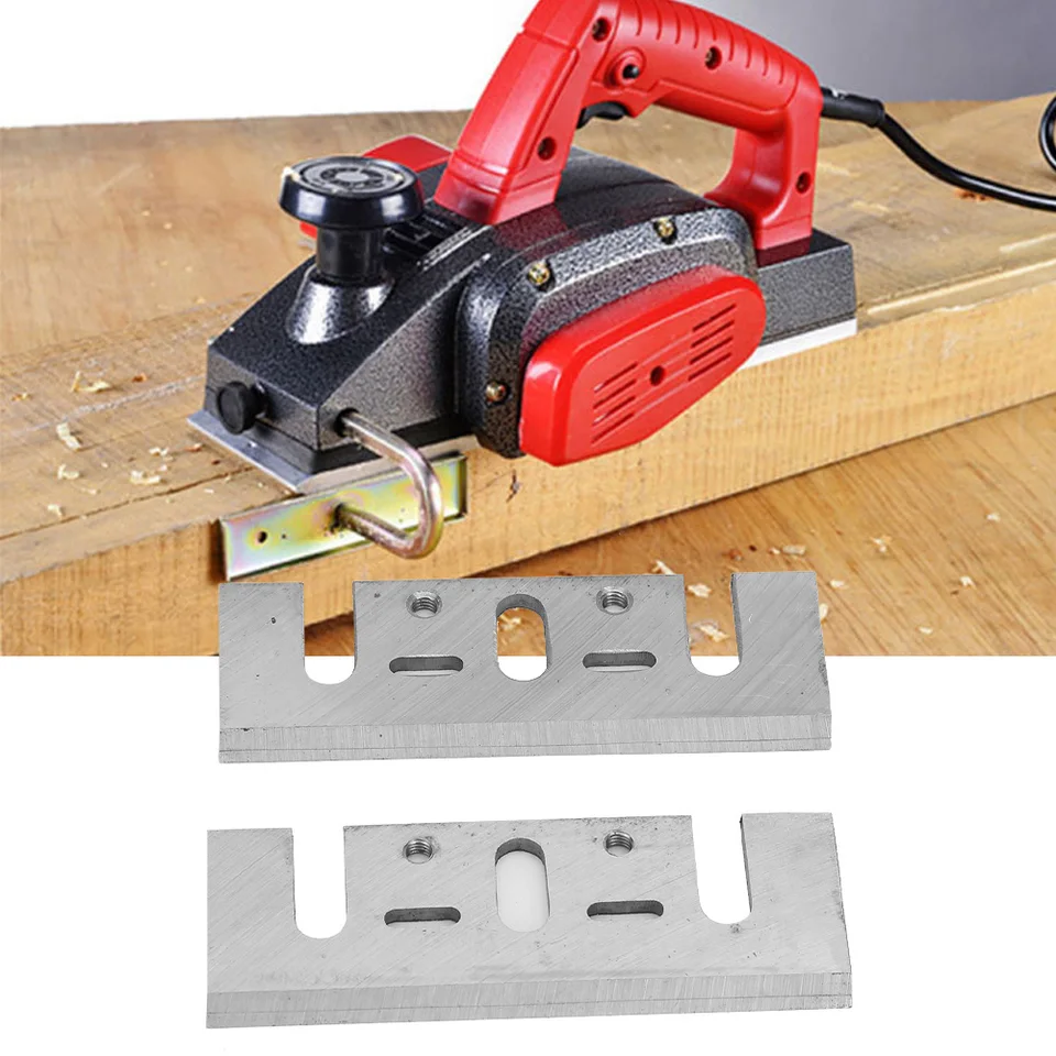 1 pár HSS Woodworking Manual Electric Planler Náhradná čepeľ pre vreckový plášť pre diely Maklta 1900B Woodworking Machinery Machinery