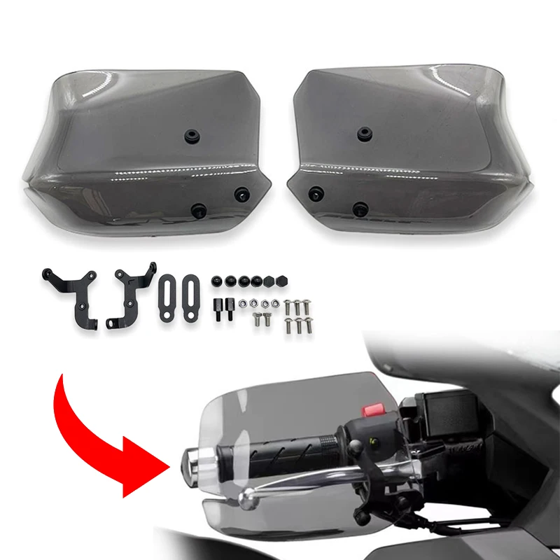 1 pár motocyklových strážcov ručných ochranných strážcov ručných ochranných opatrení pre ochranu veterného štítu pre Honda PCX 125 150 160 2018 2019 2020 2021 PCX 150