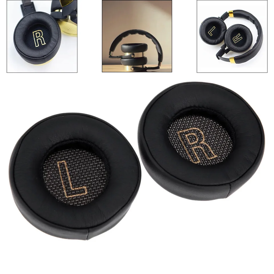 1 pár mäkkých kožených slúchadiel pre slúchadlá pre slúchadlá Xiaomi Mi HiFi náhradné uši