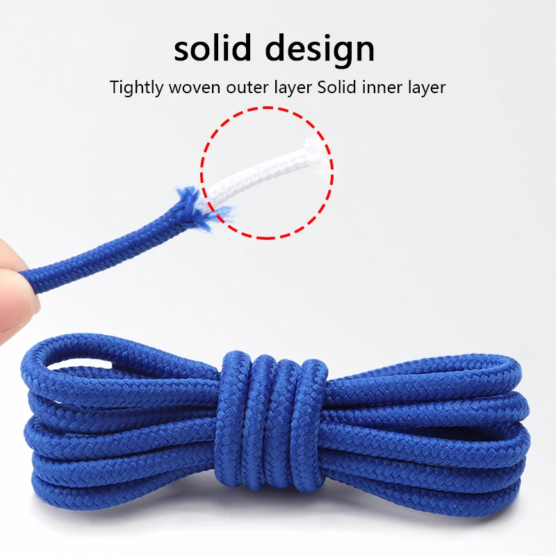 1 pár módnych guma Guma Shoestrings Classic Boots Shoelace Príležitostné športové topánky Dĺžka 70 cm/90 cm/120 cm/150 cm