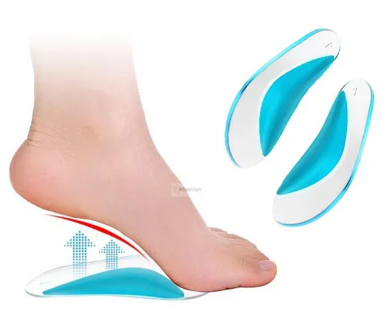 1 pár Orthotic Doss Detská flatfoot korektor Arch Pain podporuje gél vankúš vložte ploché vankúšiky s nohami
