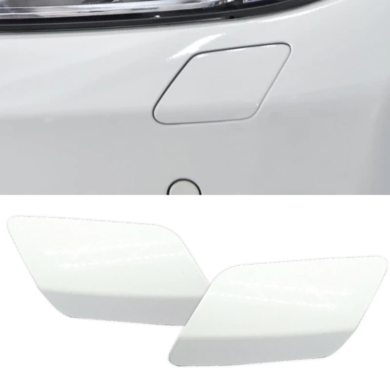 1 pár predných nárazníkov predného nárazníka podložky Spray striekajúca trysková tryska biela pre BMW 3 Series E92 E93 LCI COUPE CAbrio 2011-2013