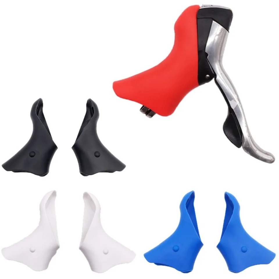 1 pár shimano držiaka pokrýva silikónovú cestnú bicykel STI Lever Hood pre ST-5600, ST-6600, ST-5601, ST-5603, ST-6601, ST-6603