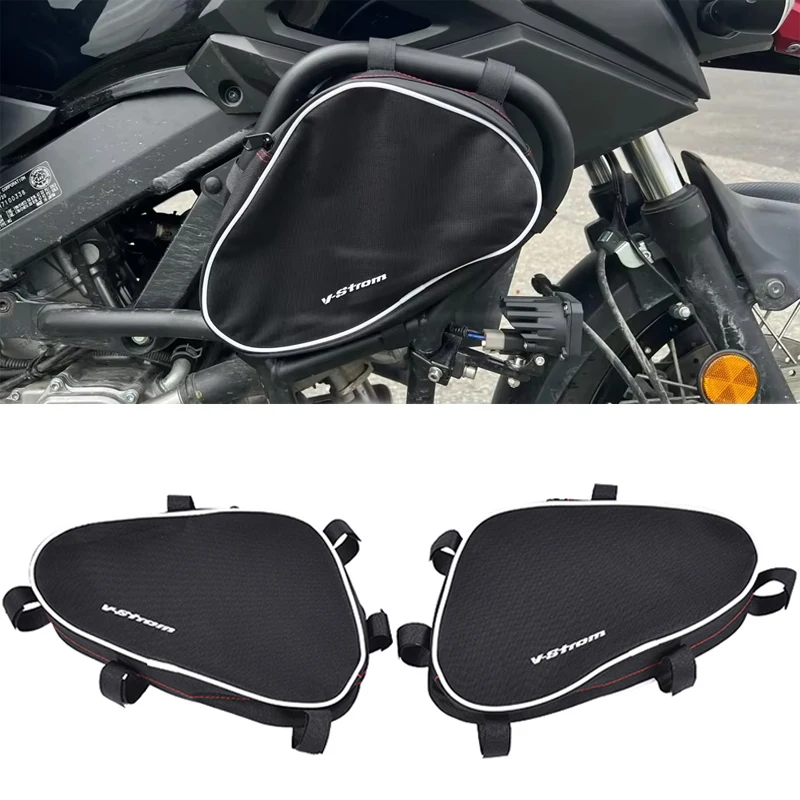 1 párová zrážková tyčinka Vodotesná taška pre Suzuki V-Strom DL650 DL1000 V STROM 650 1000 Cestovné náradie pre motocykle