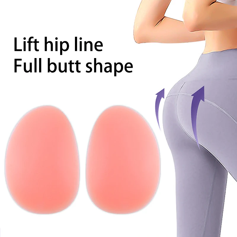 1 párové zadky zosilňovače Pohodlné odnímateľné odnímateľné push Up Contour Bed Bed Silikone Batchs