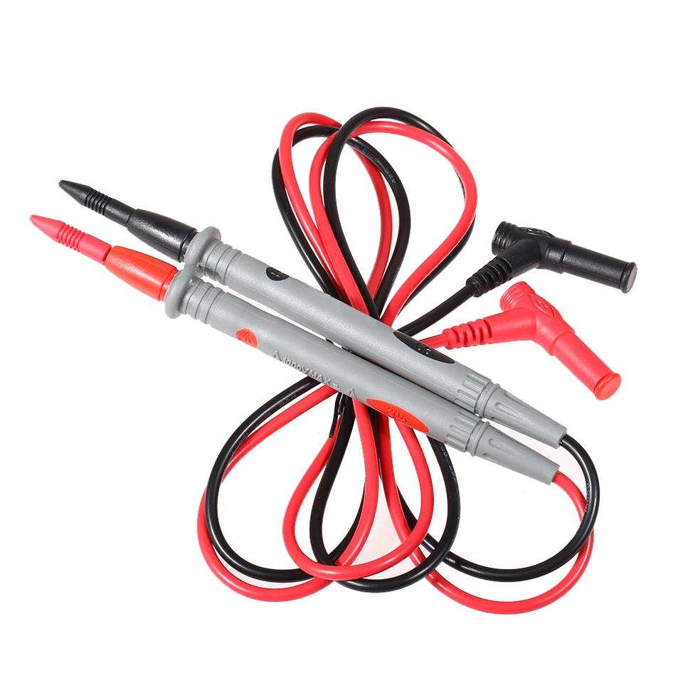 1 páry testovacie vodiče Kit Universal 20A Multimeter sonda Drôty pero Zlaté sonda Elektrické príslušenstvo