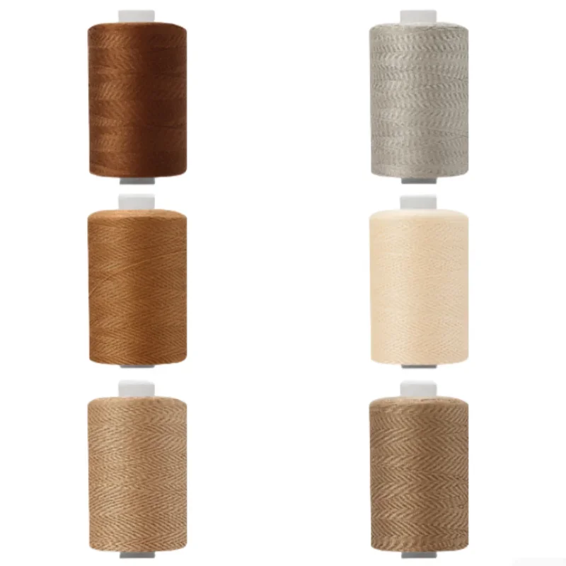 1 Roll 1000 yardov farebné vlákno pre šitie domácnosti, séria šedej farby, multifunkčný polyester 402 šijací niť