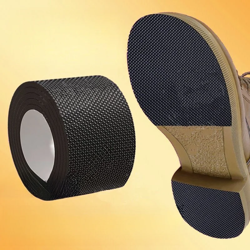 1 Roll hrubá nálepka na topánky odolné voči opotrebeniu-proti Abriasionu Päta pre tichšiu ochranu proti zvukovej raste.