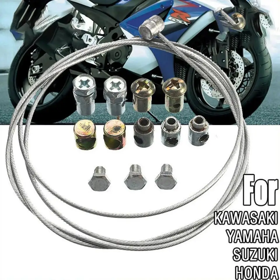 1 sada 40 palcových motocyklov Motocykel núdzový brzdový kábel Súprava Spojenia Universal pre MotorCross Models AKT HUSABERG