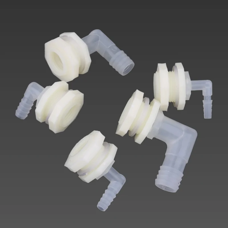 1 Sada ABS 1/2 palca do 6,4 ~ 20 mm lakťová nádrž na vodu Konek Akvárium záhradné zavlažovacie hadicové vodné potrubie 90 stupňov adaptéra