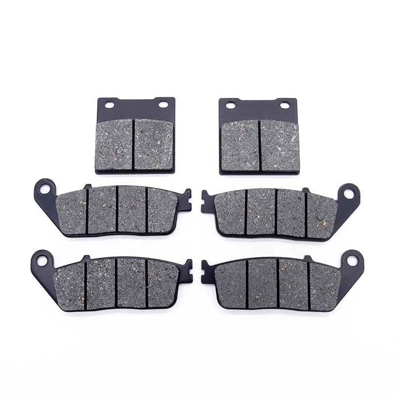1 Sada predných a zadných brzdových podložiek na motocykli pre Suzuki GSX 400 94-96 GSF650 GSF 650 Bandit 95-99 RF400 a RF 600 RF600 R 93-97