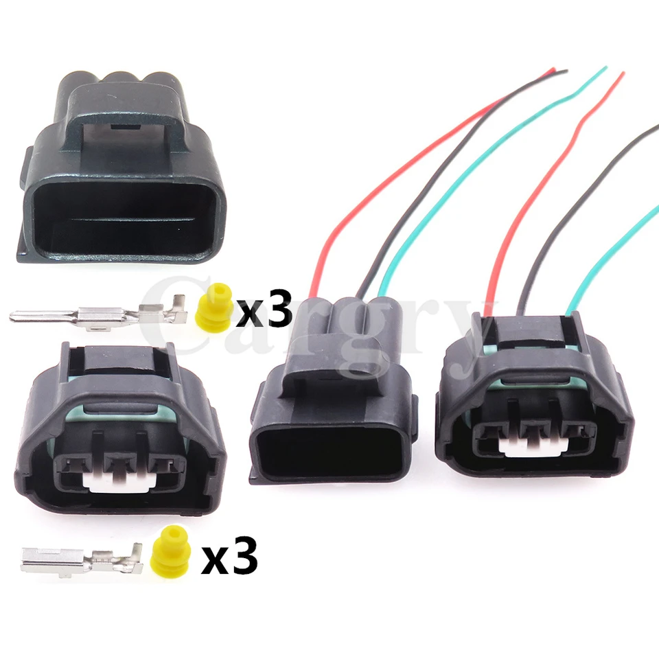 1 set 3p 7283-1133-10 90980-11261 AKTAD AUT Auto senzorový káblový konektor pre Toyota CAR MESE PLUG SOCKET