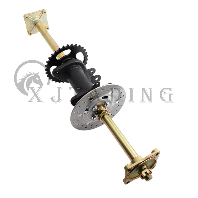 1 set 800 mm/810 mm zostava zadnej nápravy s 190 mm brzdový disk 530-32T ozubené koleso pre Čínu 125 ccm-3000 ccm ATV UTV Buggy Quad Quad