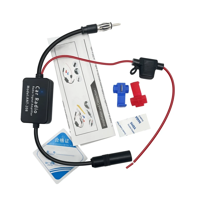 1 SET ANT208 ACAT ACTION ACON ACOM PRIATEĽA 1 HUDBA FM CAR RADIO Zosilňovač