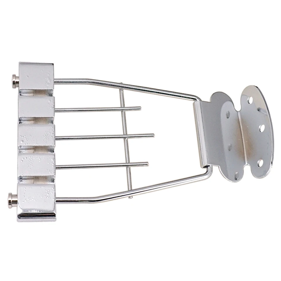 1 Set Guitar Bridge Trapeze Trapeze w/ skrutka polopre dutina pre elektrické basy
