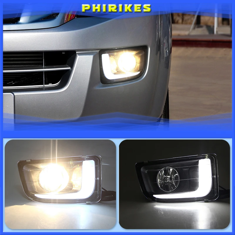 1 Set LED DRL Denné svetlá 12V ABS FOG LAMP COPLE S MAIN SIGNAL pre ISUZU D-Max DMAX 2014 2015
