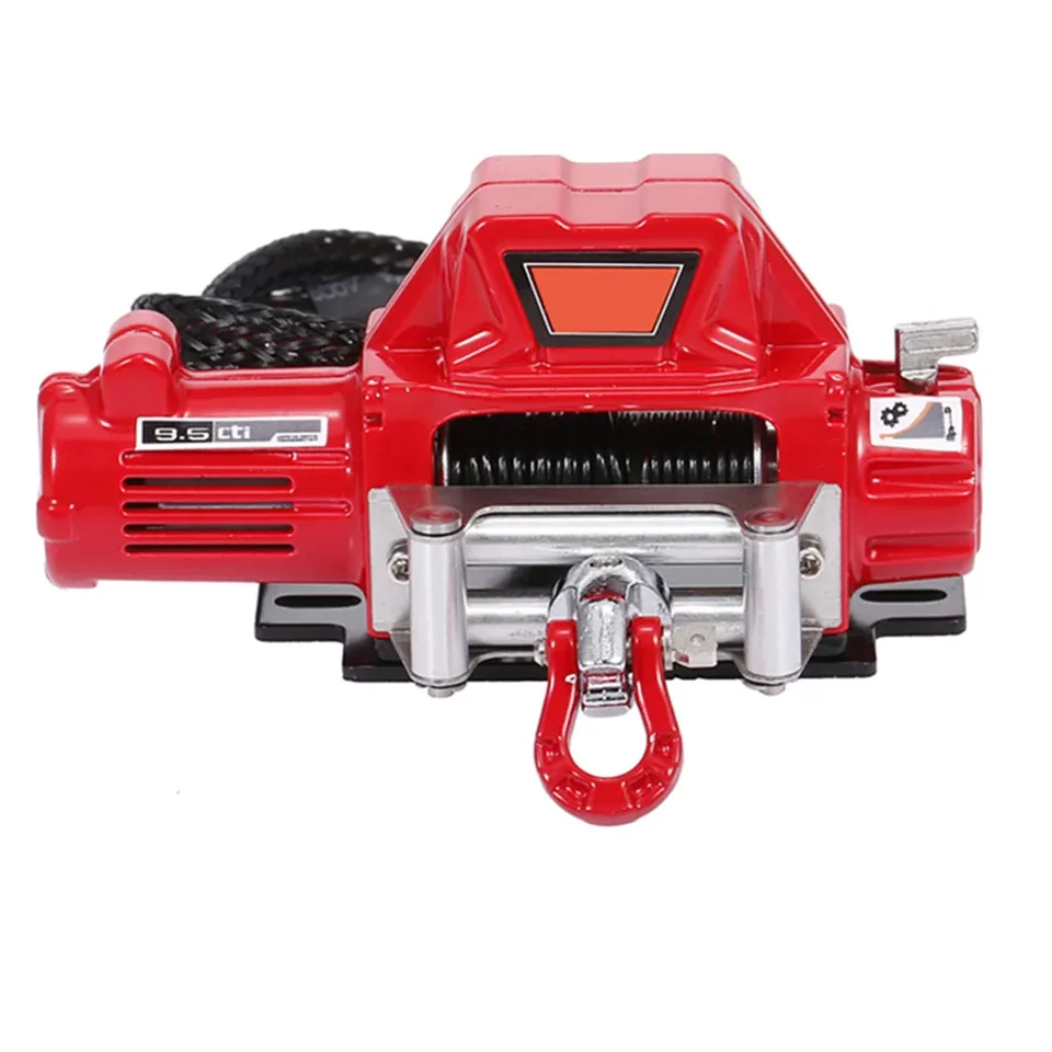 1 Set RC Car Metal Oceľ Automatický simulovaný naviják pre 1/10 RC Crawler Car Axial SCX10 90046 D90 Traxxas TRX4 Redcat Losi Losi