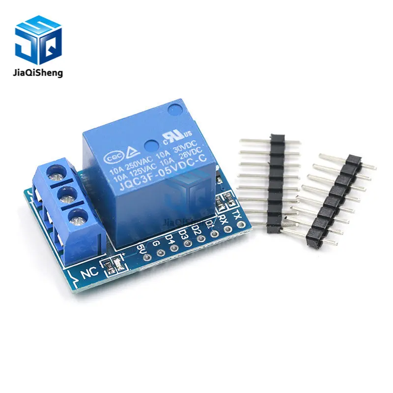 1 SETNÁ KANÁLNOSTI WEMOS D1 MINI RELE RELEHIER WEMOS WEMOS D1 MINI RELE MODULE MODULE ESP8266 Vývojová doska 1 kanál 1 kanál