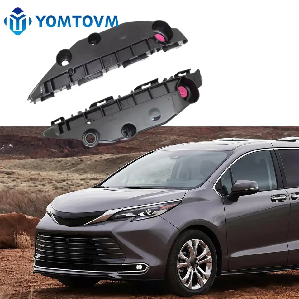 1 Sprievodca držiakom na podporu predného nárazníka Sprievodca držiakom vľavo a vpravo pre Toyota Sienna 2021 2022 2023 52146-08040 52145-08040
