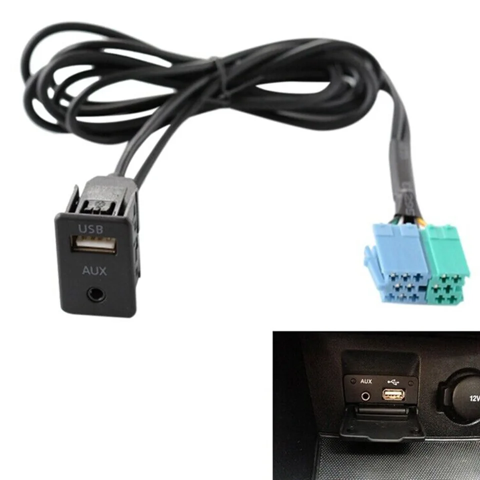 1 x 1,5 m AUX USB Adapter Adapter Radio Radio Cables USB port adaptér USB port adaptér Adaptér CAR ELECTRONICS Príslušenstvo