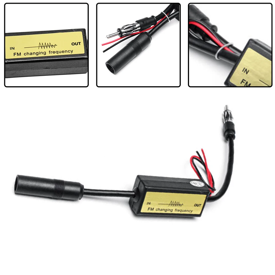 1 x CAR FM Expander pre japonské auto rádiové frekvenčné frekvenčné expandér prevodník FM 92-106 MHz na FM 72-90 MHz