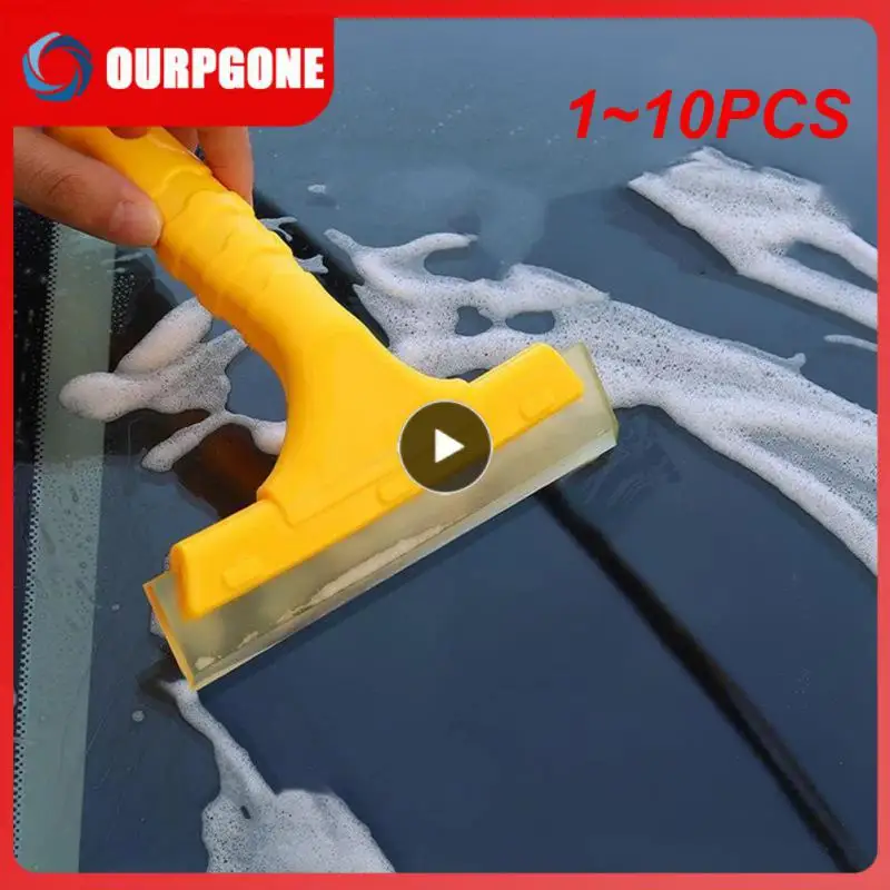 1 ~ 10ks automobil Silikónová vodná stieračka Scrade Screegee Soap Soap Cleaner pre automatické čistenie okna čelného skla