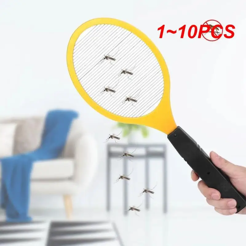 1 ~ 10ks elektrická ručná chyba ZAPPER hmyz Fly Swatter raketa prenosné vražedné komáre Killer Pest Control pre spálne vonkajšie chyby