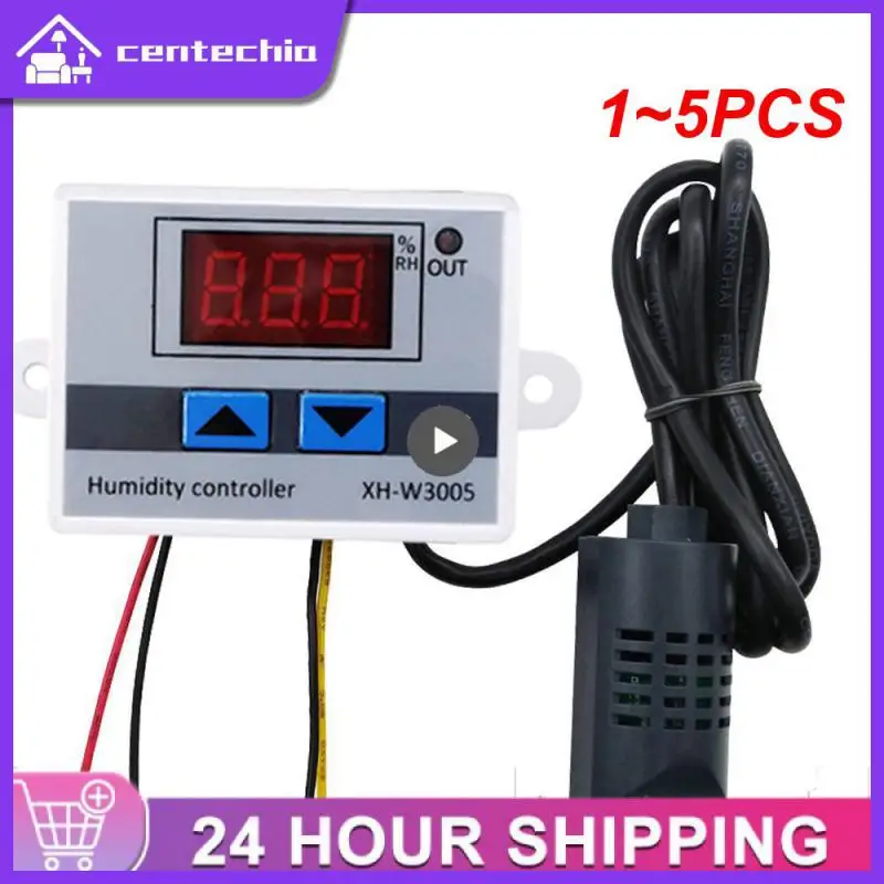 1 ~ 5ks 12V 24V 220VAC Digitálny LED teplotný regulátor HW-735 XH-W3001 pre spínač na zahrievanie inkubátora Termostat NTC Termostat NTC