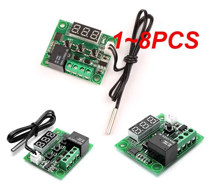 1 ~ 8ks DC 12V Teplo teplota Termostatu Teplota Termostata Spínača Termometer