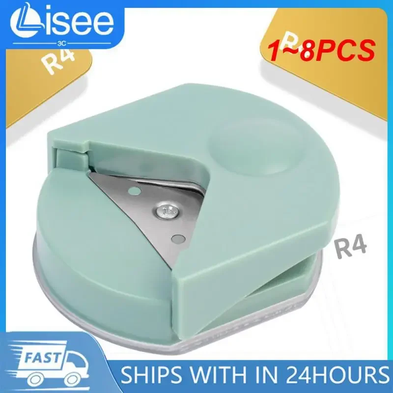 1 ~ 8ks roh rohový roh rohu rohový punč prenosný papierový rezač pre karty pre karty rezanie remeselných scrapbooking Nástroje