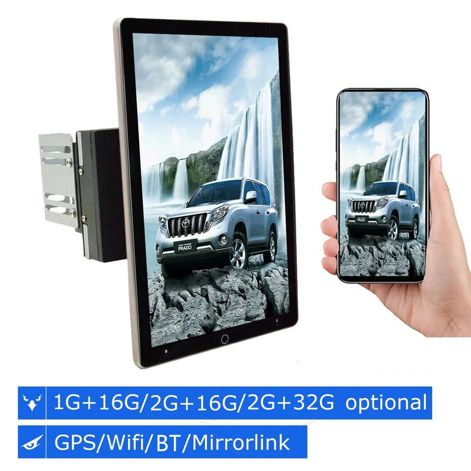 10.1 '' 2Din Car Radio Android 13.0 multimediálny prehrávač Autoradio 2 DIN Vertikálna obrazovka GPS WiFi Bluetooth FM Auto Audio Stereo