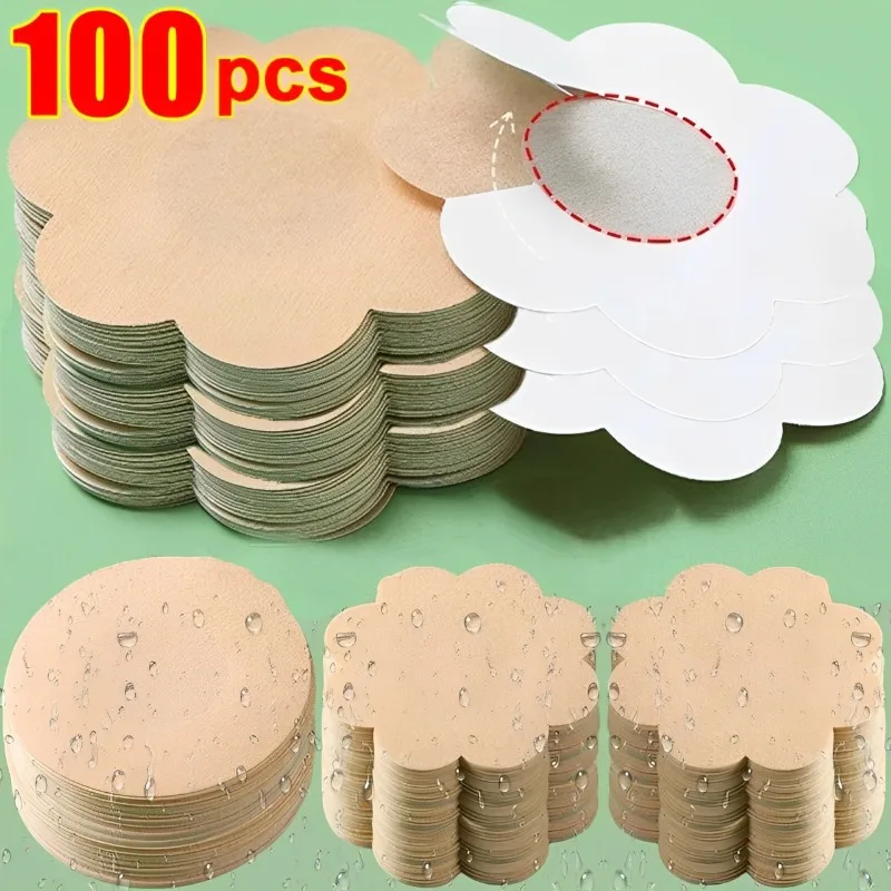 10/100 pcs bradavky Pasties Pasties Lift Tape Dámske neviditeľné prekrytie na podprsenke hrudník hrudník Jednoraz