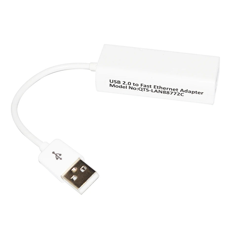 10/100M ASIX AX88772C ChIP USB 2.0 Ethernet Adapter Sieťová karta USB 2.0 až RJ45 LAN GIGABIT internetový adaptér pre PC