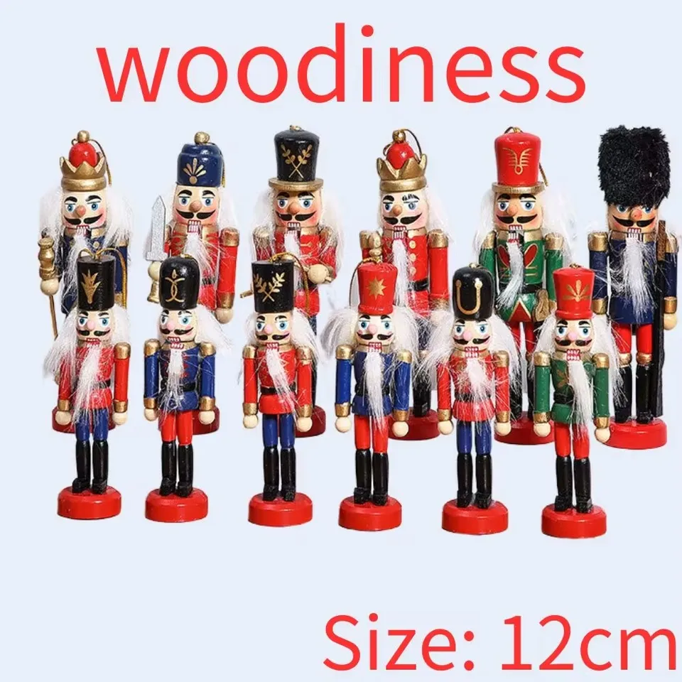 10/11/112cm Luskáčik miniatúry ružové série Luskáčik Puppet Ozdoby stolové dekorácie Karikatúry Walnuts vojakov Band Do