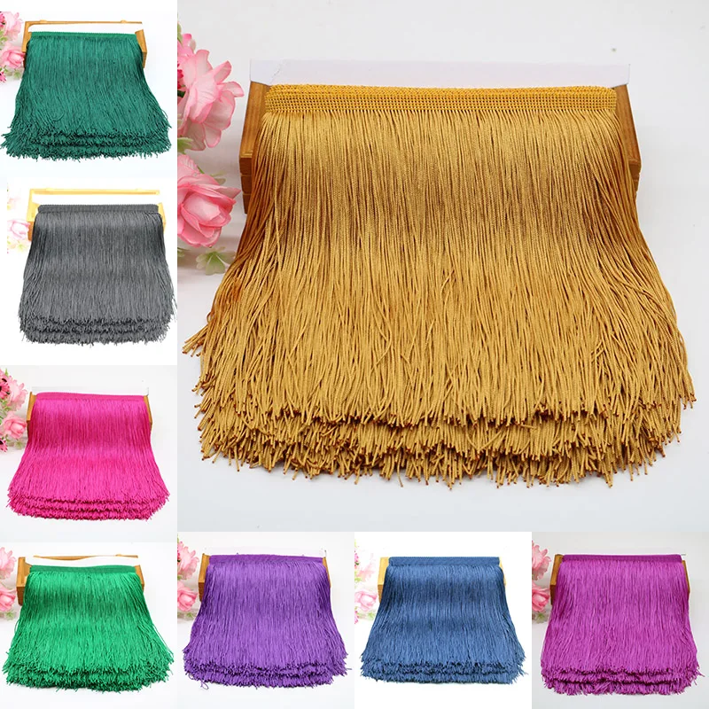 10/15/20/30 cm yard čipka Tassel Fringe Fringe DIY Latinské šaty s pódiom Doplnok