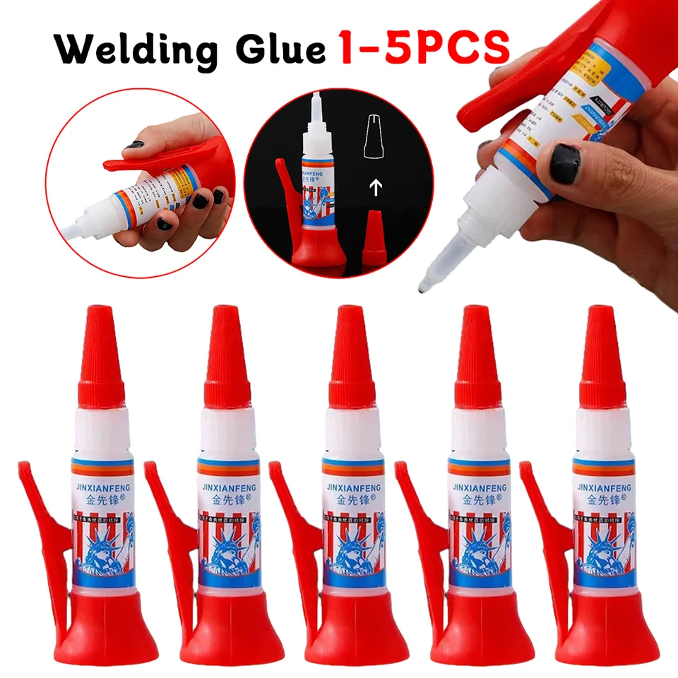 10-1pc 50 ml zváracie tmel Oleva Oleva Oleda Oprava lepidla rýchle tekuté zvára