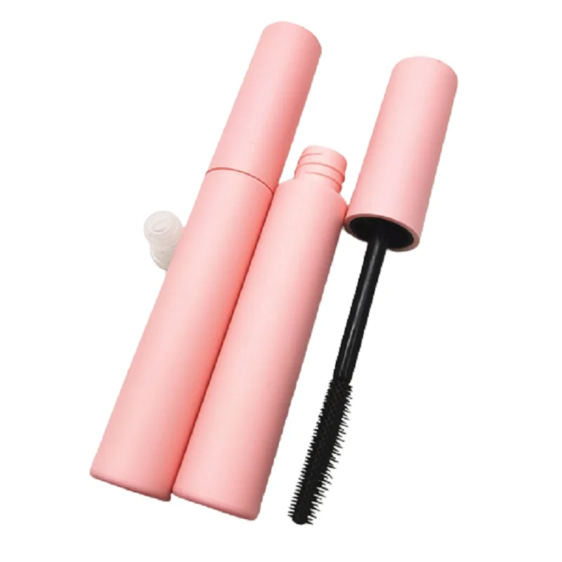 10/20/50ks lesk na perách Lips Matte Pink Husté plastové očné linky Fľaša na lepidlo na lepidlo 3 ml prázdna riasová rúrka s silikónovou kefou