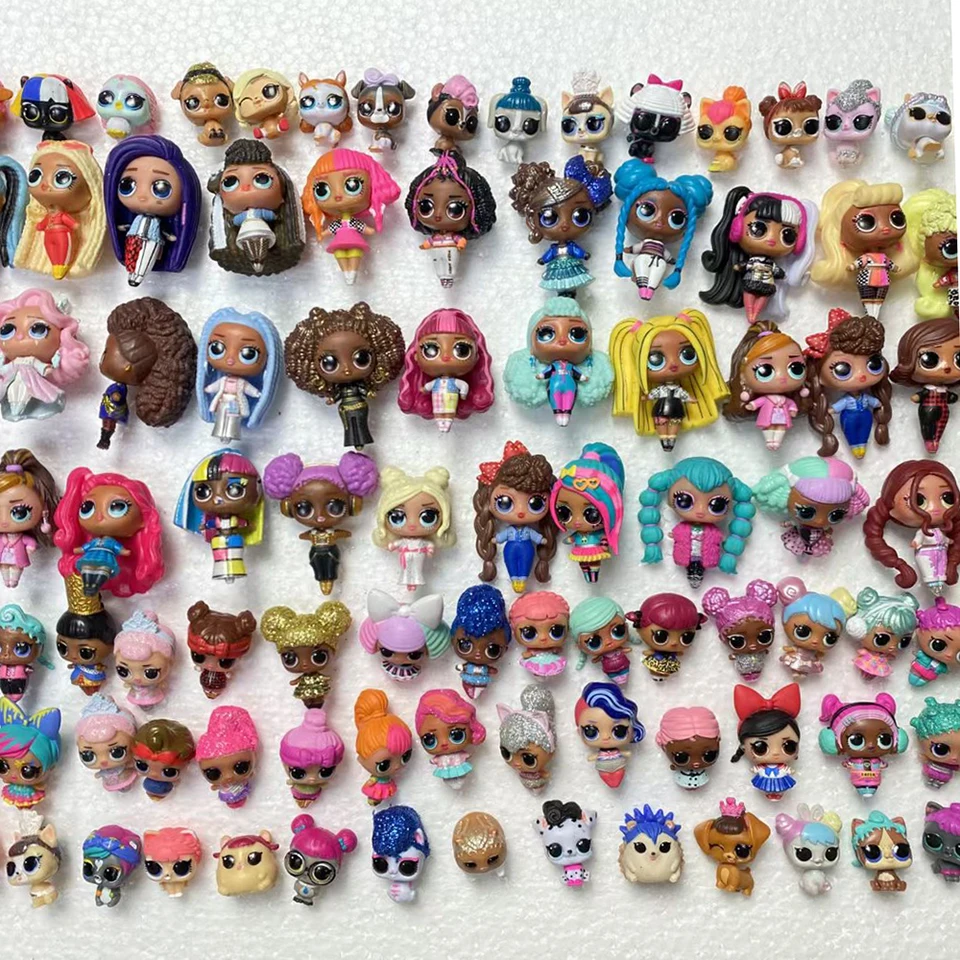 10/20 ks náhodne posielajte jedinečnú mini prekvapenie Doll Action figas figast Doll Hračky pre darčeky