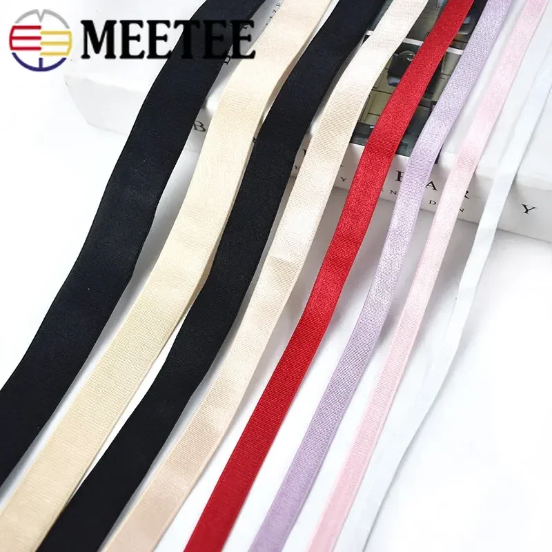 10/20 metrov nylonové elastické pásy 6 mm-25 mm gumový úsekový pás mäkký spodná bielizeň podprsenka Spring páska páska DIY šijacie príslušenstvo