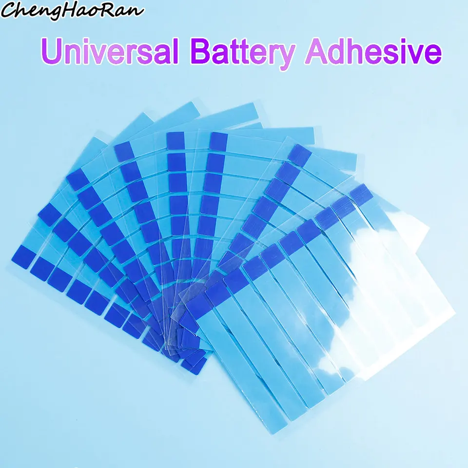 10/20 PCS Všeobecná nálepka na lepenie batérie pre Xiaomi Huawei Samsung Series Series Series Battera Glue Tape Strip Tab Výmena príslušenstva