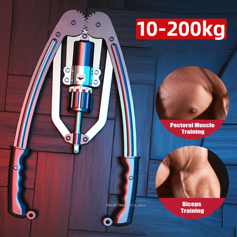 10-200 kg nastaviteľné hydraulické ručné listy, expandéry hrudníka, cvičebné vybavenie, domáca telocvičňa Cvičenie pre hrudník