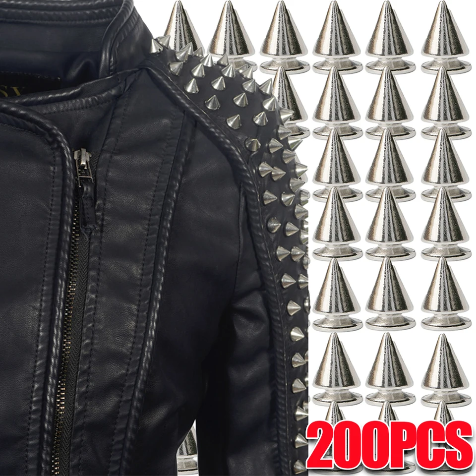 10/200ks Punk Nivets Round Double Cap Nivets Kovové skrutkovacie cvočky kožené odevy DIY DETORÁCIA Handrafty Šijacie príslušenstvo