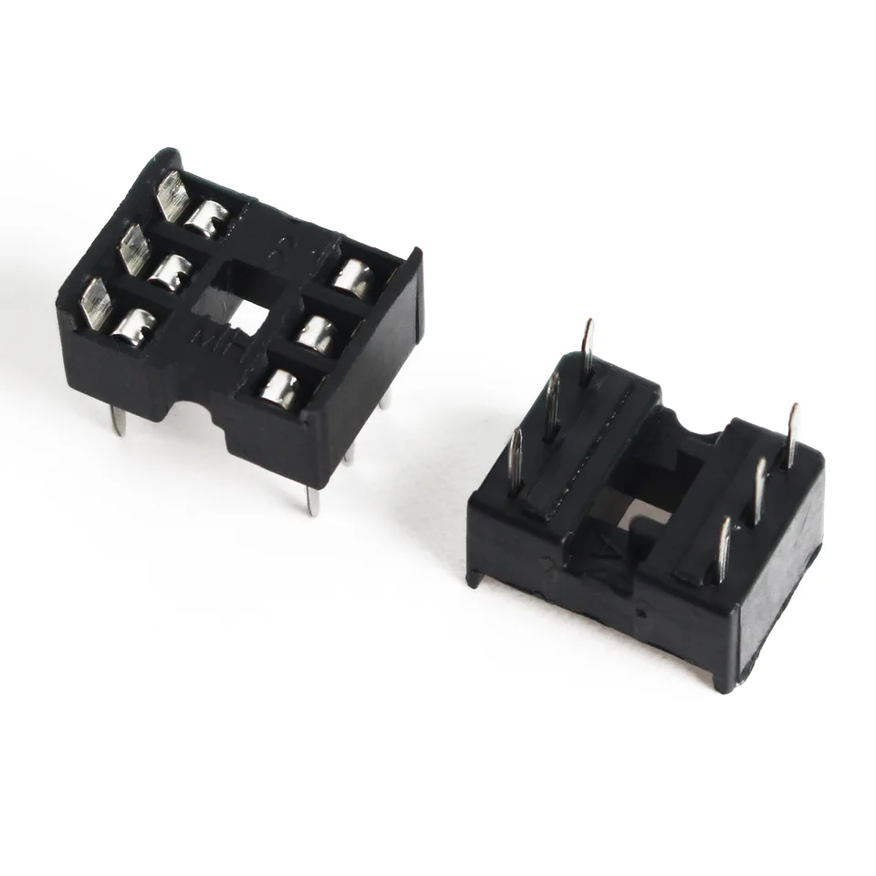 10-20ks DIP-6 6PIN integrované obvody IC Socket Adapter Spájkovací typ IC Conector Conector Chip