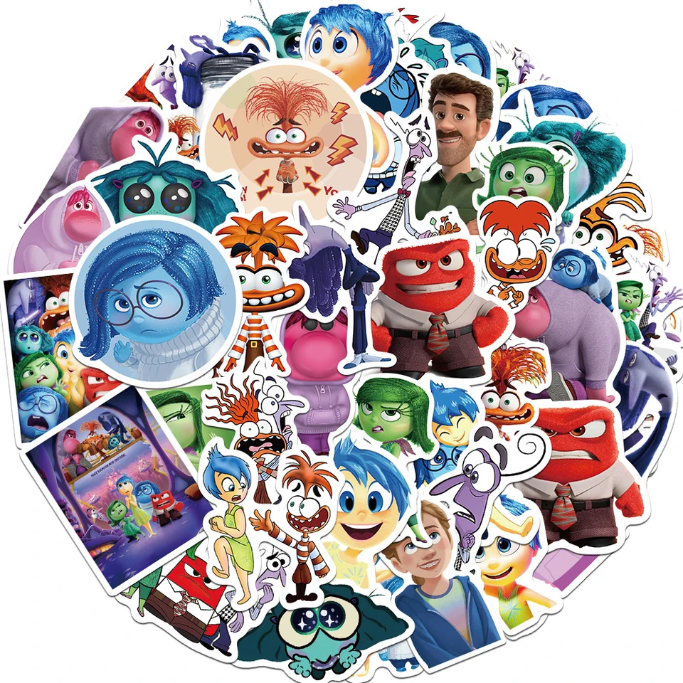 10/30/50/100ks Disney Anime vnútri nálepiek Nálepky prenosný skateboard Telefón chladničku Classics Clus Kartoon nálepky hračky