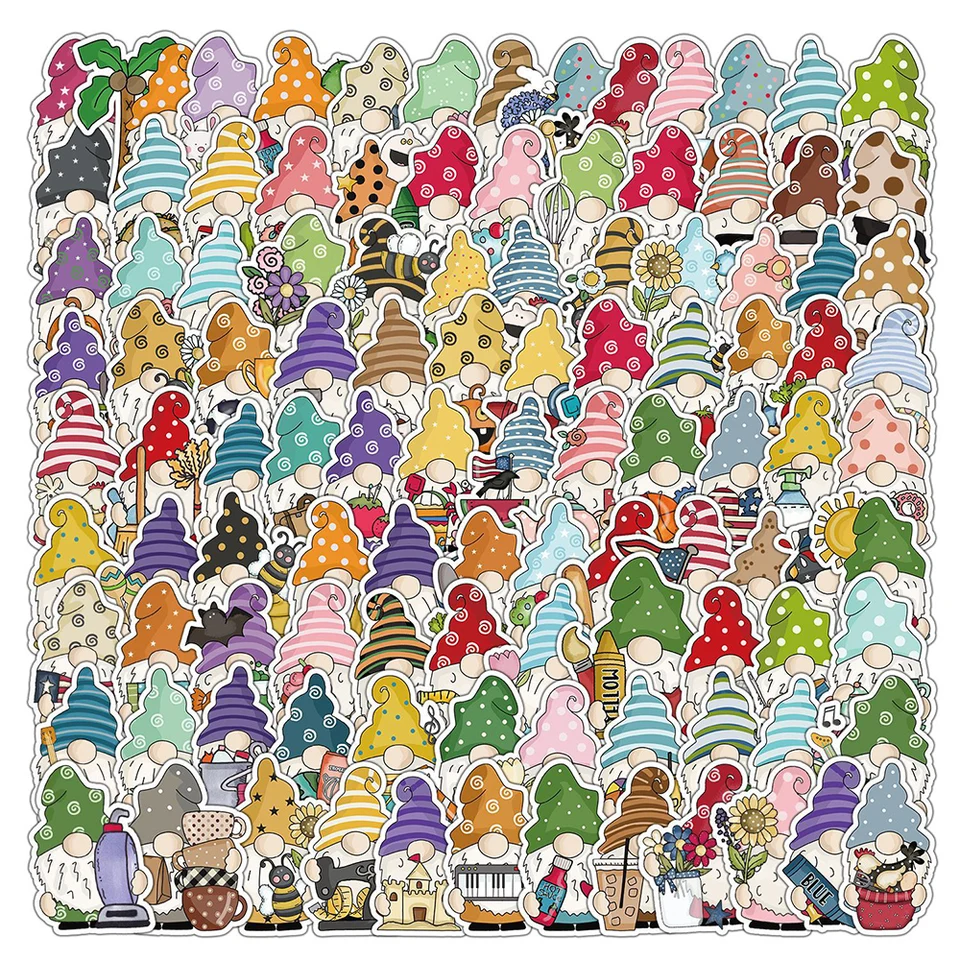 10/30/50/100ks roztomilé snehobiele a sedem trpaslíkov anime nálepky Disney Cartoon Decals Kawaii Dekorácie detské hračky