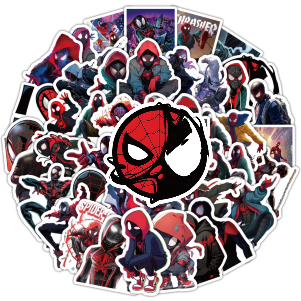 10/30/50ks Disney Movie Film Spiderman Stickers for Skateboard prenosný motocykel cool graffiti karikatúry nálepky obtisky pre deti darček