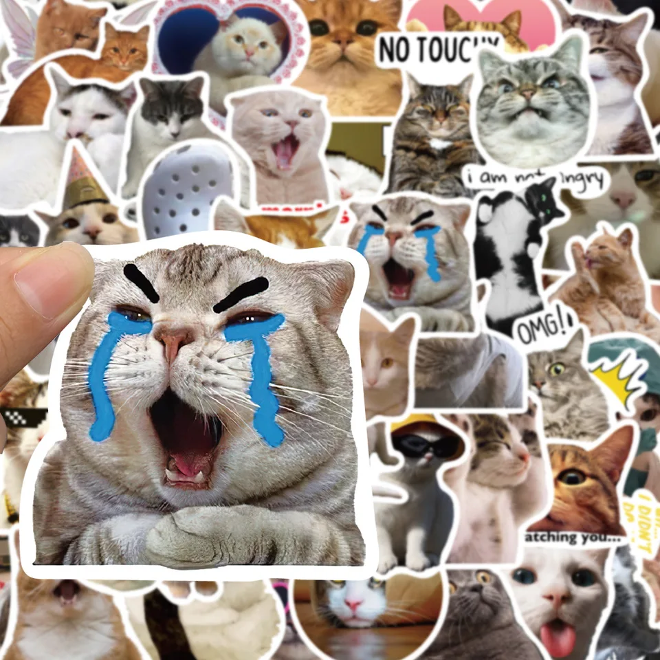 10/30/50ks kawaii CAT MEME STRACKERS GRAFFITI NOBLOBOBOL LUGAGE PLEEP PLEELICKÝ PARIERSKÝCH POZOR
