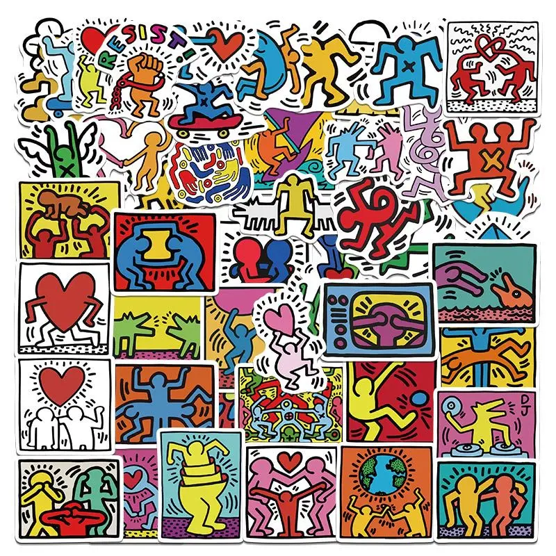10/30/50ks módna karikatúra Animation Art Sticker Pack Skateboard Guitar Decoration DIY iPad Witerprope Toy Graffiti Veľkoobchod