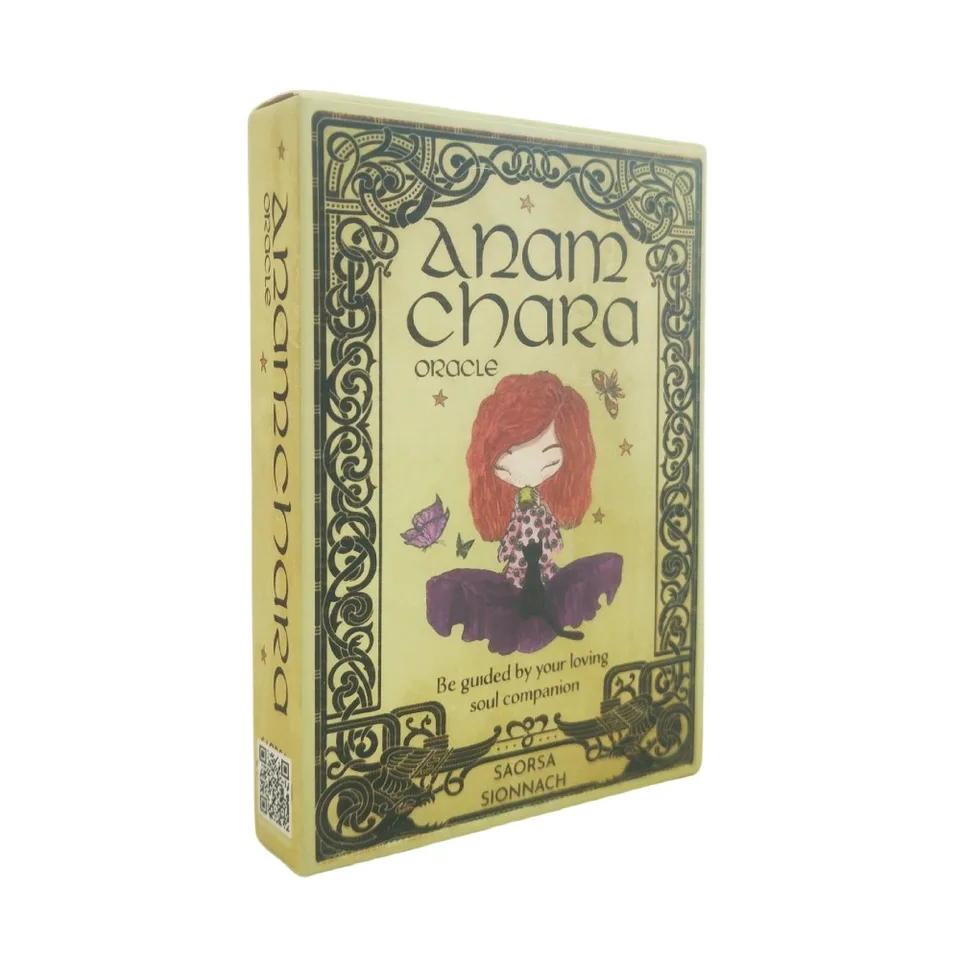 10.4*7,3 cm Anamchara Oracle: Buďte vedení svojimi milujúcimi kartami Companion 44 PCS