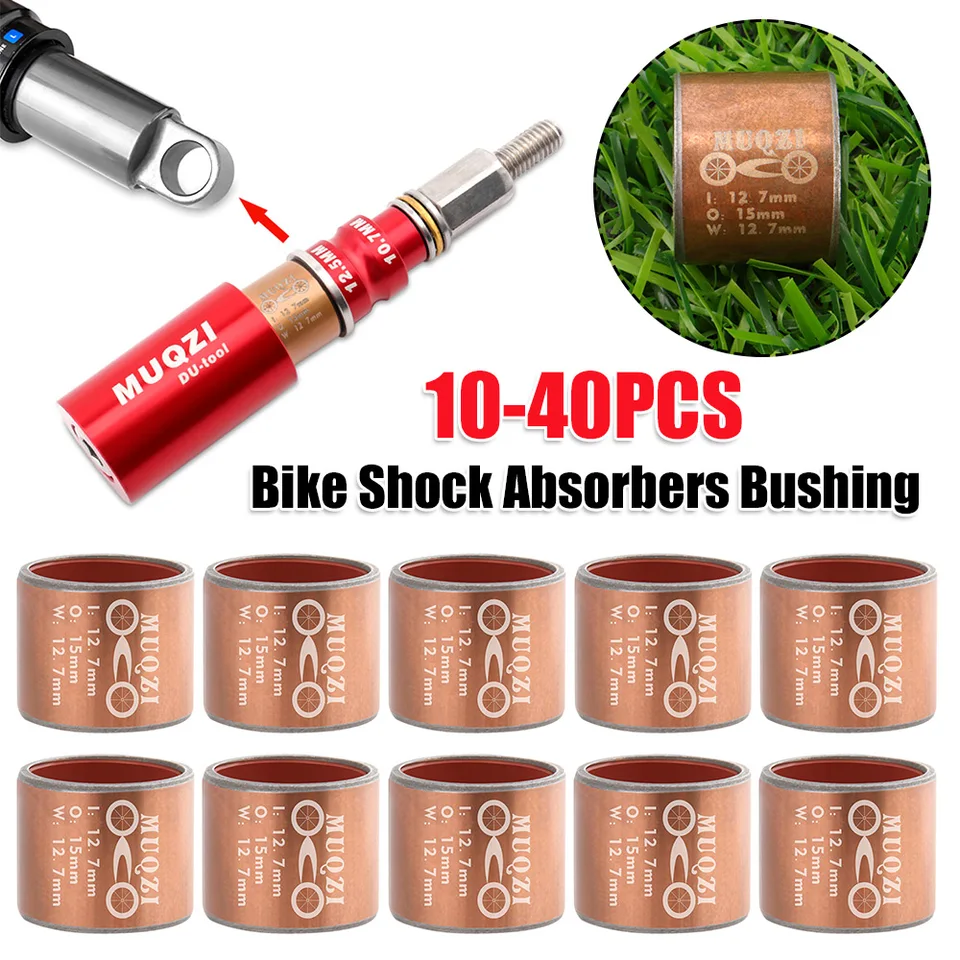 10-40ks MTB Bicykel Shottchers Du Bushing Mountain Bicycle Air Suspension Zadný žlčový hriadeľ rukávy pre líšky/Rockshox/Manitou